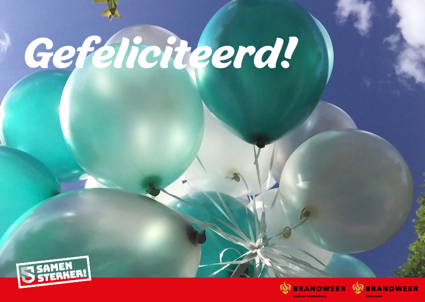 Gefeliciteerd!